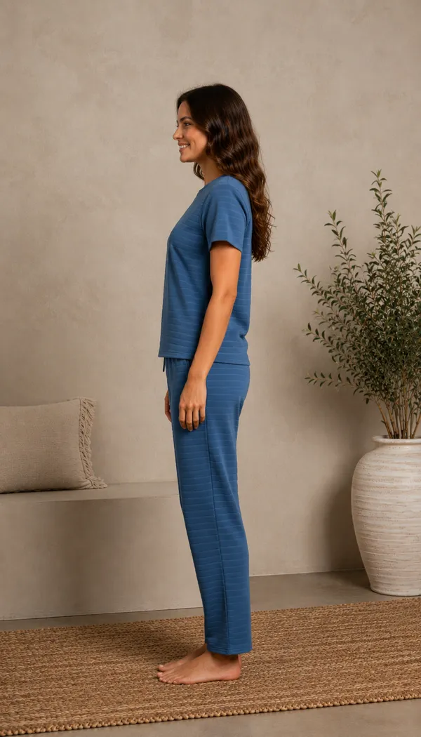 Aqua_Blue_Polyester_Premium_Co-Ord_Set_For_Women