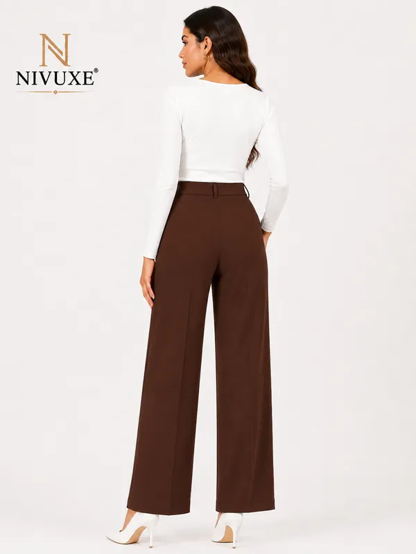 Brown_Polyester_Premium_Trouser_&_Pant_For_Women