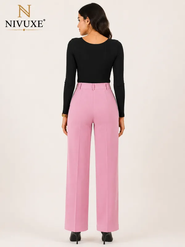 Pink_Polyester_Premium_Trouser_&_Pant_For_Women