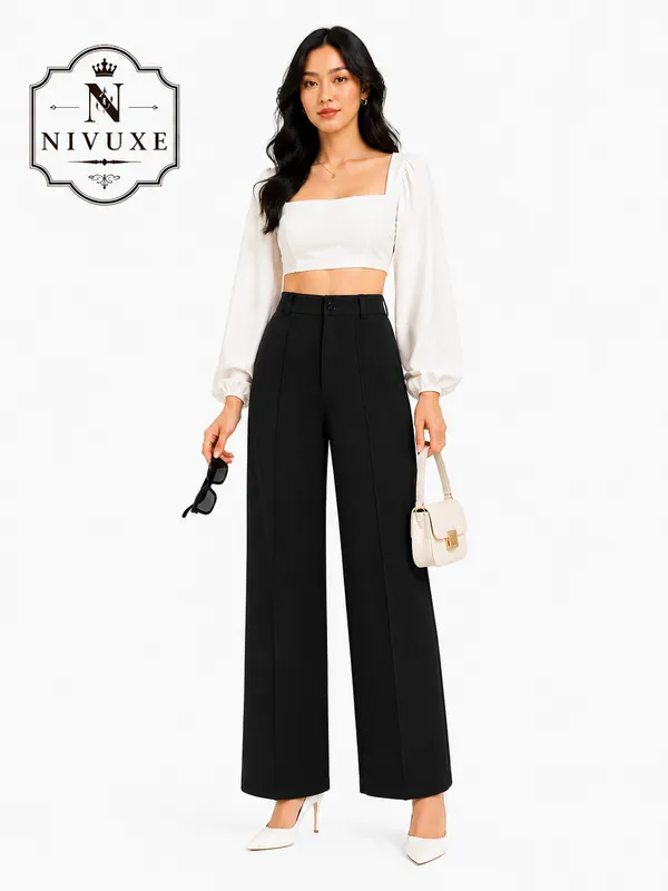 Black_Polyester_Premium_Trouser_&_Pant_For_Women