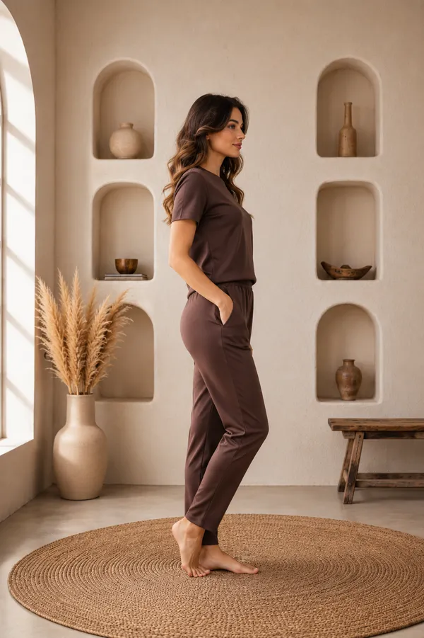 Brown_Polyester_Premium_Co-Ord_Set_For_Women