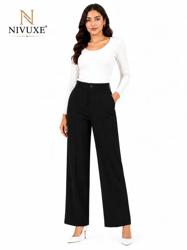 Black_Polyester_Premium_Trouser_&_Pant_For_Women