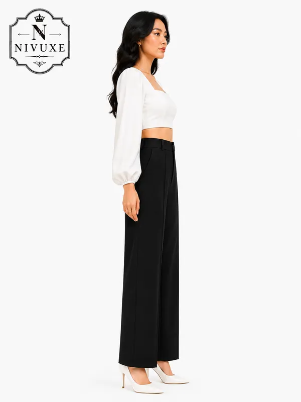 Black_Polyester_Premium_Trouser_&_Pant_For_Women