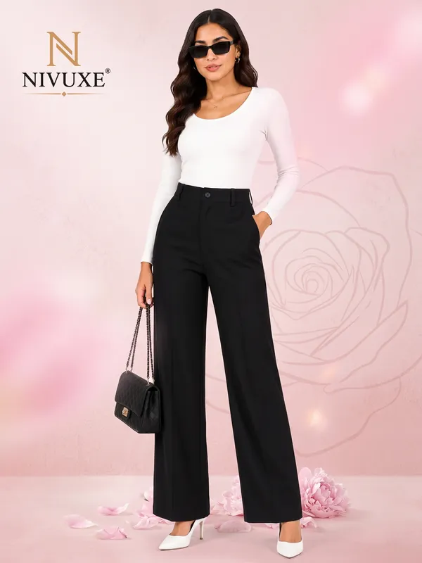 Black_Polyester_Premium_Trouser_&_Pant_For_Women