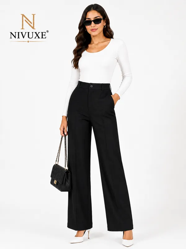 Black_Polyester_Premium_Trouser_&_Pant_For_Women