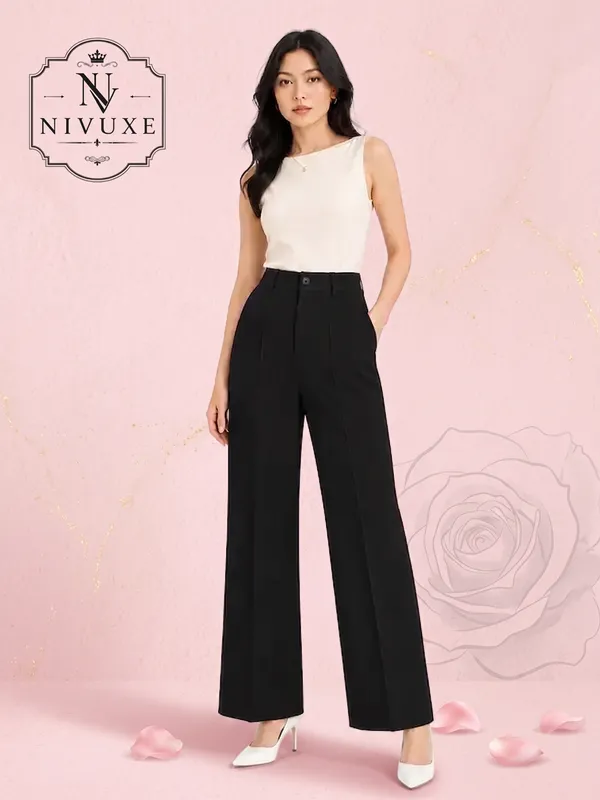 Black_Polyester_Premium_Trouser_&_Pant_For_Women