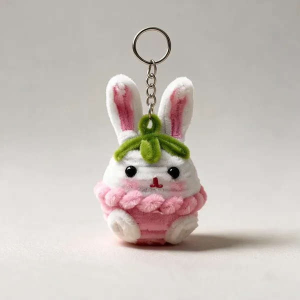 Multicolour_Sheep_Wool_Thread_Plush_Keychain_For_Kids_&_Plush_Toy_Lovers