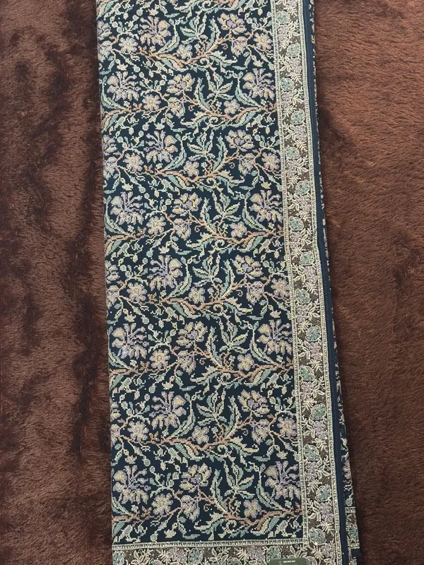 Navy_Woven_Floral_Pattern_Shawl_for_Women