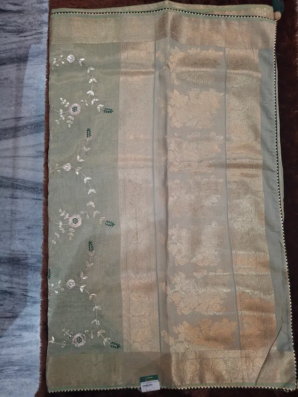 Mint_Green_Sheer_Embroidered_Saree_for_Women