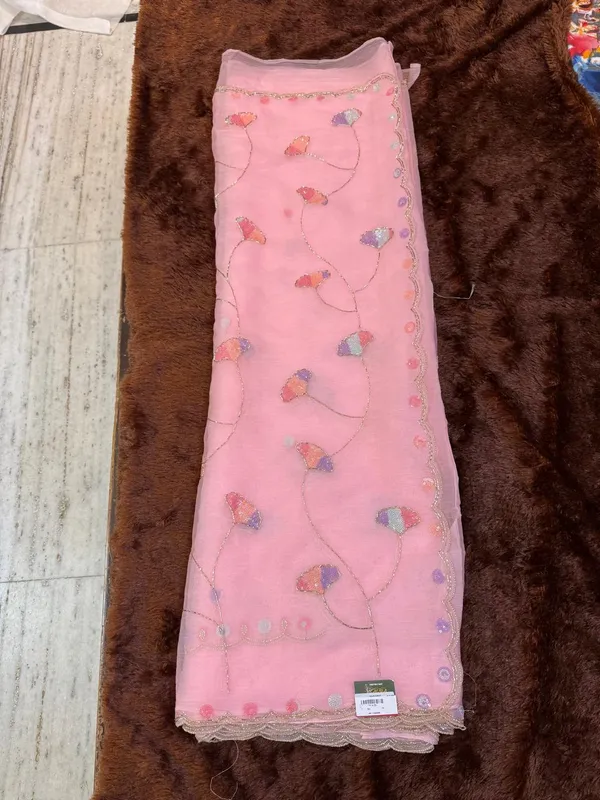 Pink_Embroidered_Sheer_Saree_for_Women