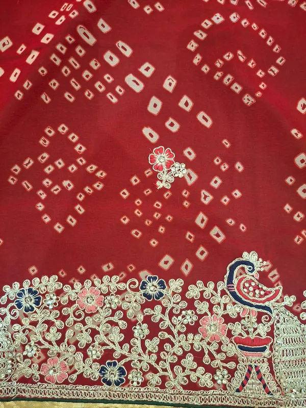 Red_Bandhani_Style_Embroidered_Dupatta_for_Women
