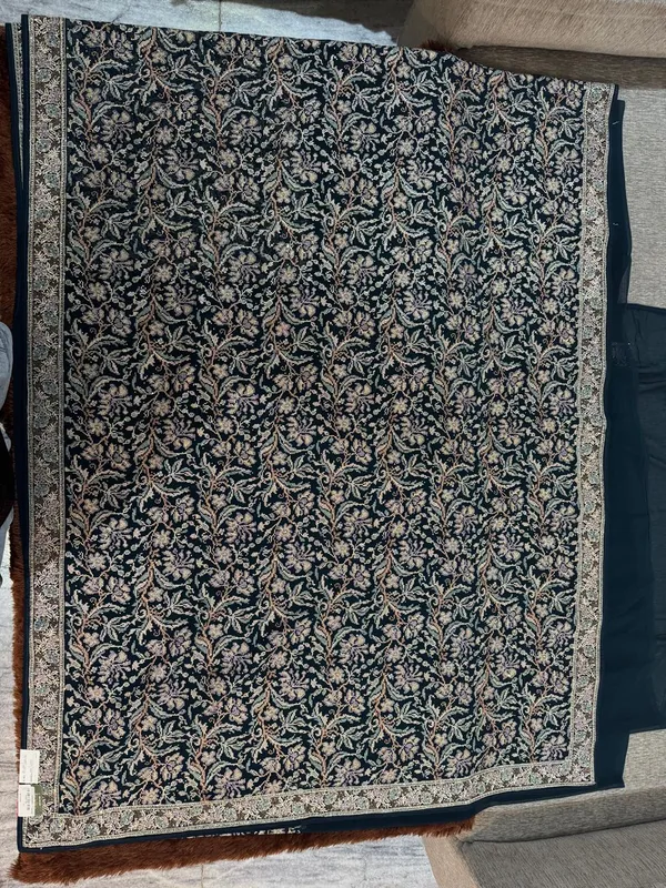 Navy_Woven_Floral_Pattern_Shawl_for_Women