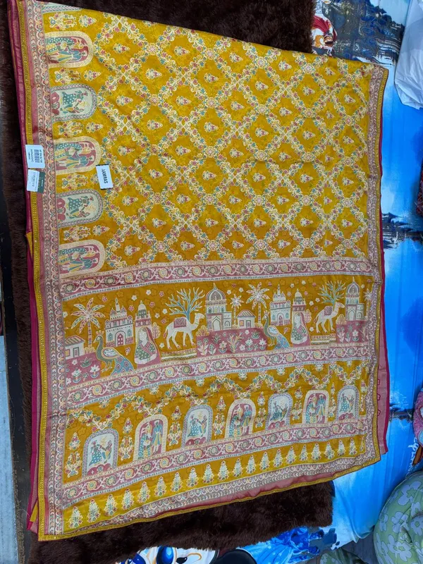 Mustard_Printed_Saree_for_Women