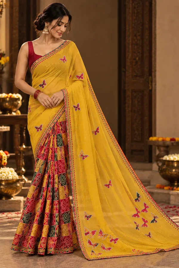 Yellow_Embellished_Ethnic_Saree_for_Women