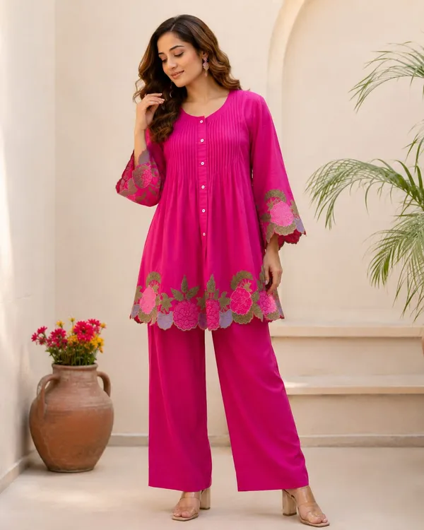 Pink_Kurta_Pant_Set_for_Women