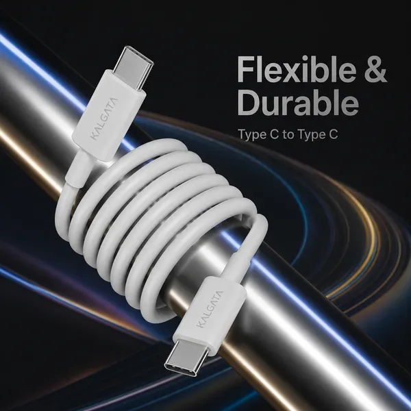 White_Type_C_To_Type_C_Coiled_Charging_Cable