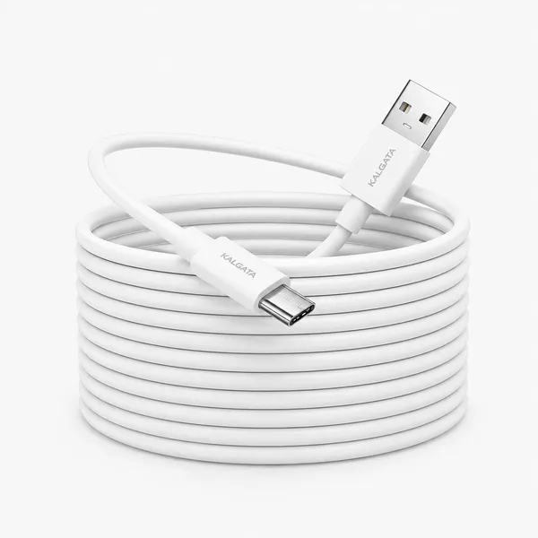 White_USB-A_To_Micro_USB_Charging_Cable
