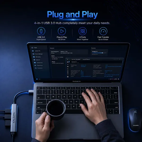 Aluminum_Alloy_USB_Hub_With_USB-A_Ports_And_USB-C_Connector