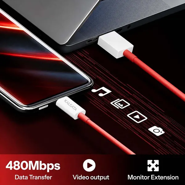 Kalgata_Red_Usb-A_To_Usb-C_Charging_Cable_Pack_of_2