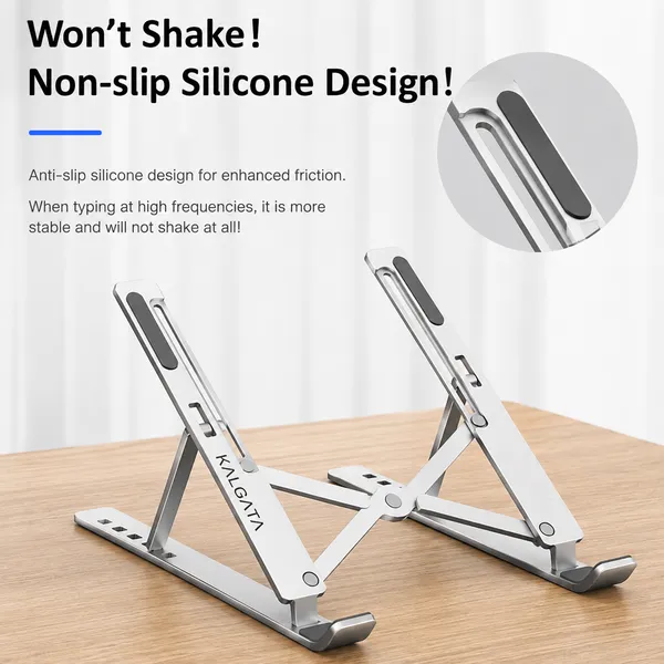 Kalgata_Silver_Aluminium_Adjustable_Folding_Laptop_Stand