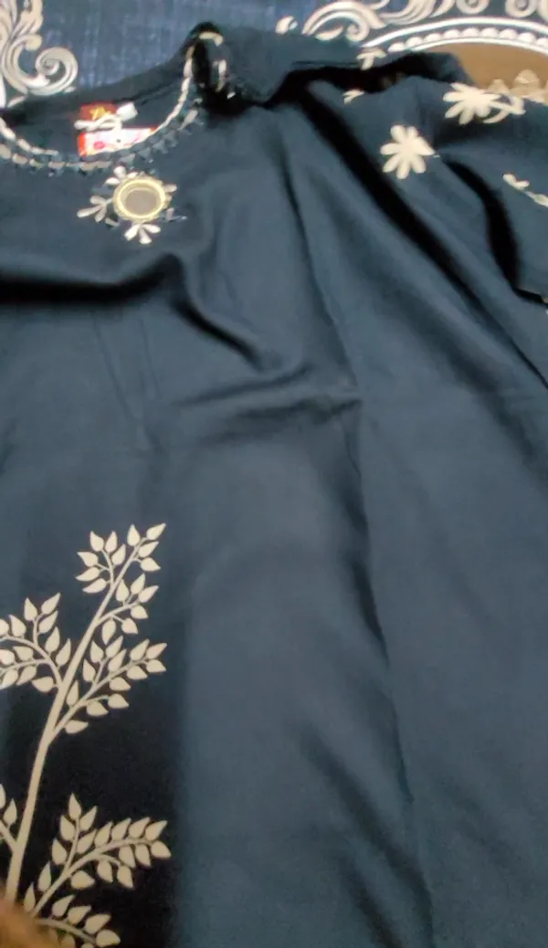 Blue_Cotton_Printed_Kurta_Set_For_Women