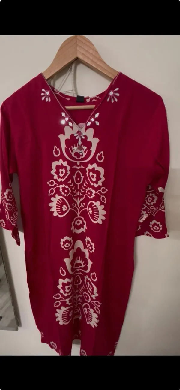 Pink_Cotton_Printed_Kurta_Set_For_Women