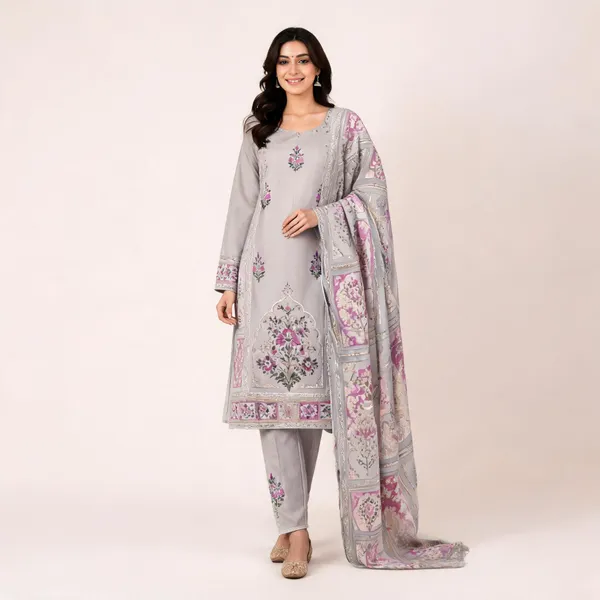 Grey_Mal_Cotton_Straight_Floral_Printed_Unstitched_Suit_Set_For_Women