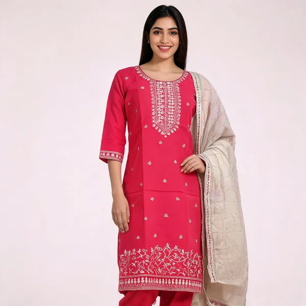 Pink_Mal_Chanderi_Embroidered_Straight_Salwar_Suit_Set_For_Women