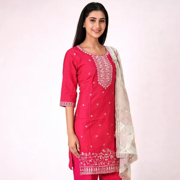 Pink_Mal_Chanderi_Embroidered_Straight_Salwar_Suit_Set_For_Women
