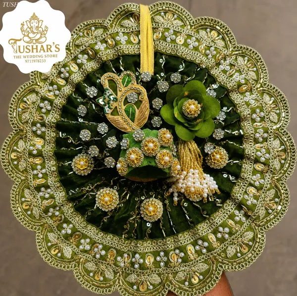 Green_Embellished_Wedding_Ceremony_Thali