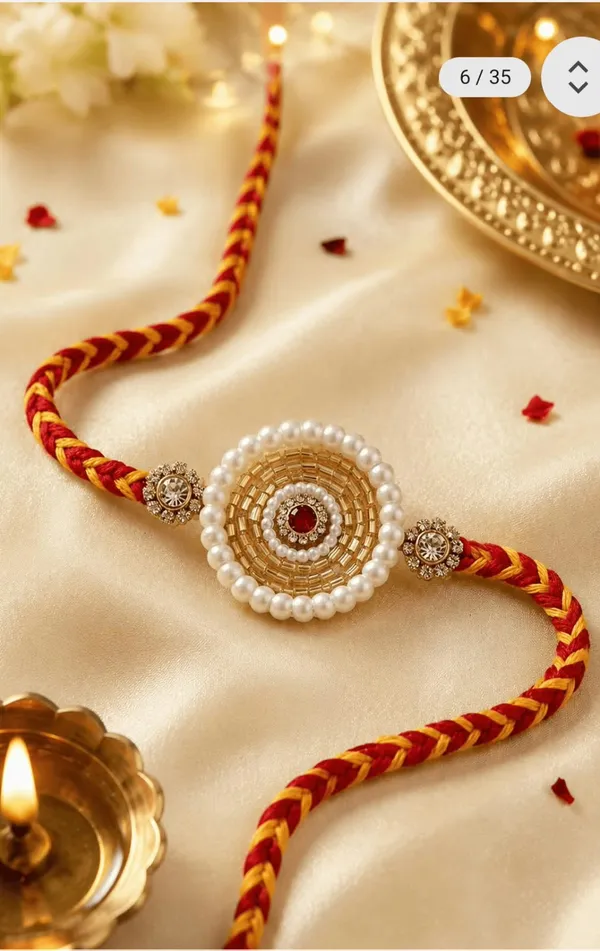 Premium_dori_rakhi_with_kundan_peandent_handcrafted_(pack_of_1pscs)
