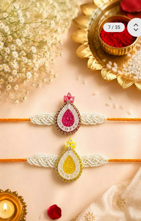 Special_Pearls_bracelet_kundan_rakhi_with_premium_and_royal_look(Pack_of_1_psc)