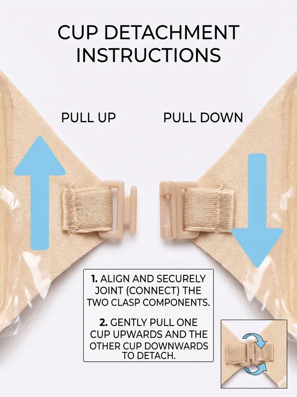 Cream_Nylon_And_Silicone_Gel_Backless_Bra_For_Women