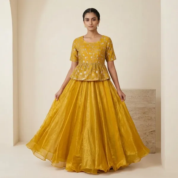 Yellow_Silk_Lehenga_Choli_For_Women
