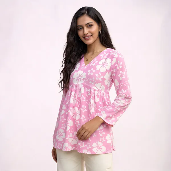 Light_Pink_Rayon_Top_For_Women
