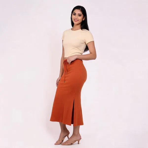 Orange_Lycra_Shapewear_Petticoat_For_Women