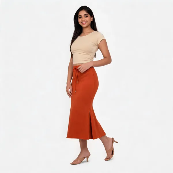 Orange_Lycra_Shapewear_Petticoat_For_Women