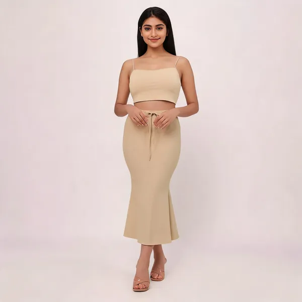 Beige_Lycra_Shapewear_Petticoat_For_Women
