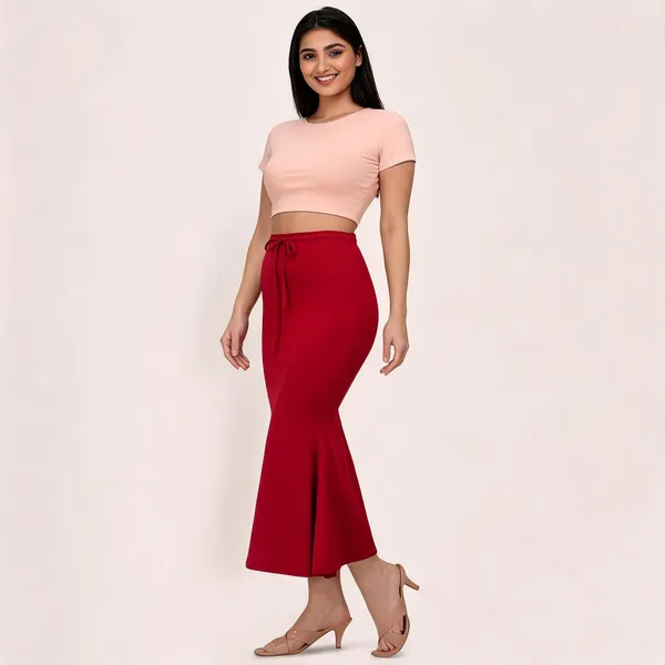 Red_Lycra_Shapewear_Petticoat_For_Women