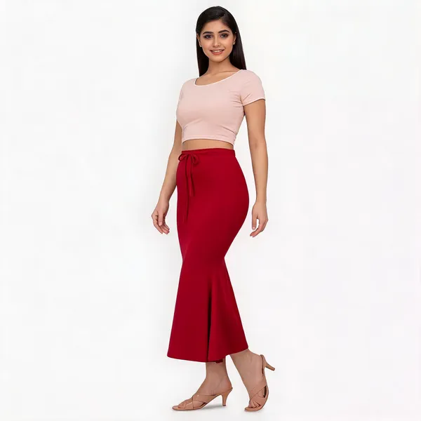 Red_Lycra_Shapewear_Petticoat_For_Women