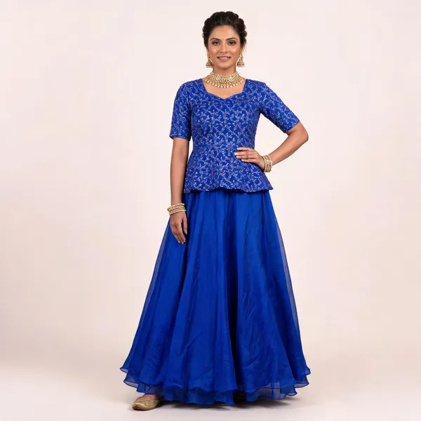 Royal_Blue_Silk_Lehenga_Choli_For_Women