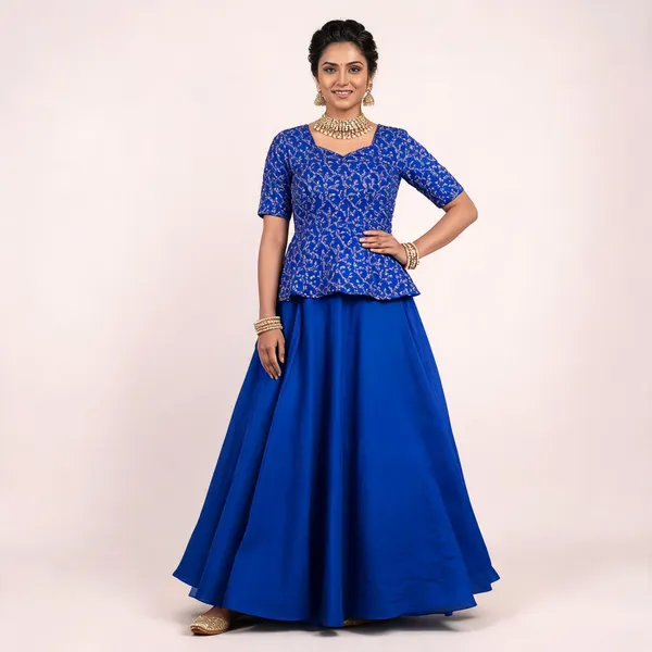 Royal_Blue_Silk_Lehenga_Choli_For_Women