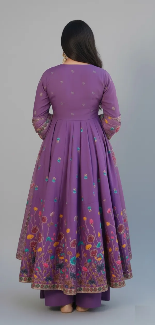 Lavender_Georgette_Anarkali_Kurta_Palazzo_Set_For_Women