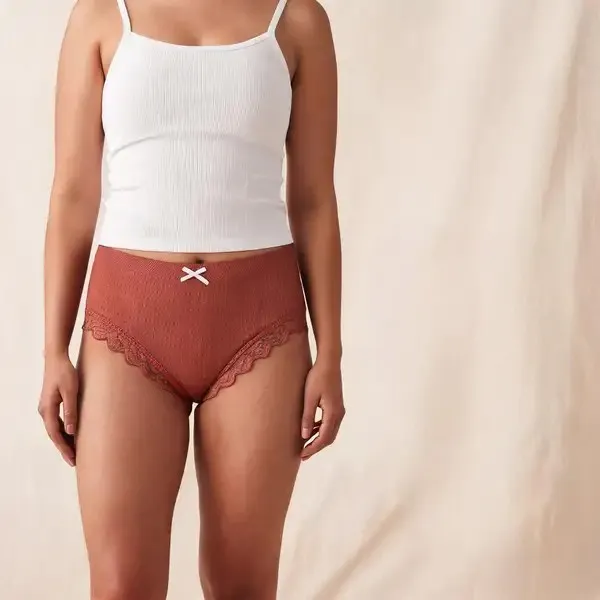 Brown_Lycra_High_Waist_Brief_For_Women_|_Pack_Of_2
