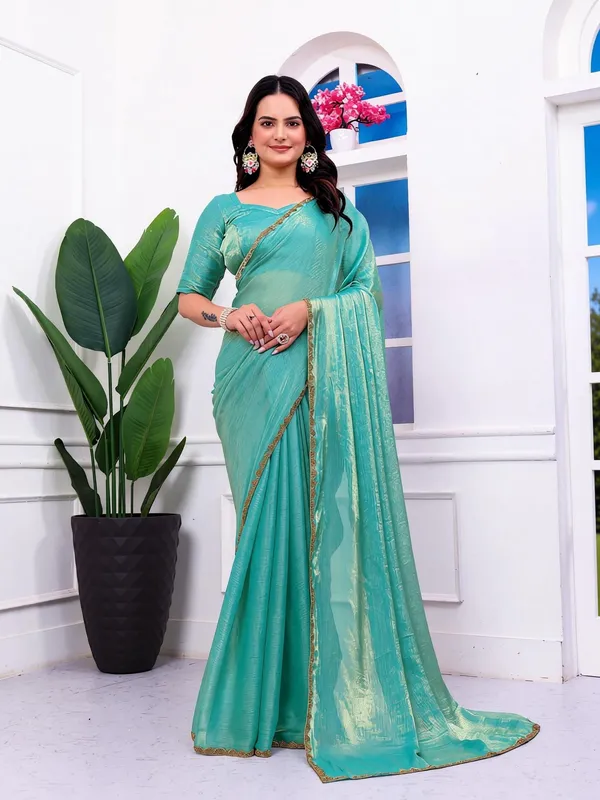 Fluit_Lesvetements_Embellished_Bollywood_Silk_Blend_Saree_with_Unstitched_Blouse_(Blue,_Green)