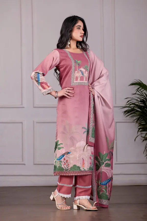 Royal_Mughal_Printed_3_Piece_Embroidered_Suit_Set_Dusty_Rose