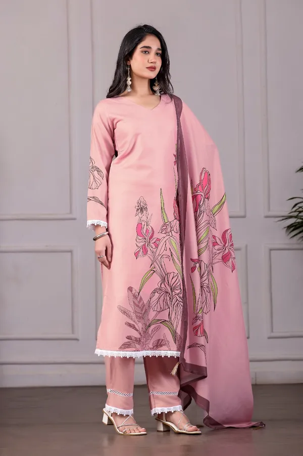 Floral_Printed_Pink_3_Piece_Suit_Set_With_Dupatta