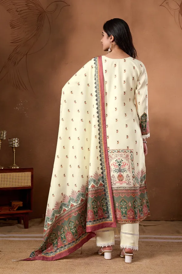 Beige_Floral_Botanical_Printed_Straight_Kurta_Set_For_Women