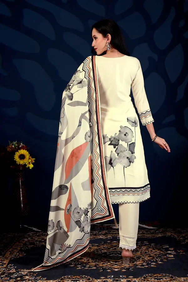 Ivory_Floral_Printed_Anarkali_Cord_Set