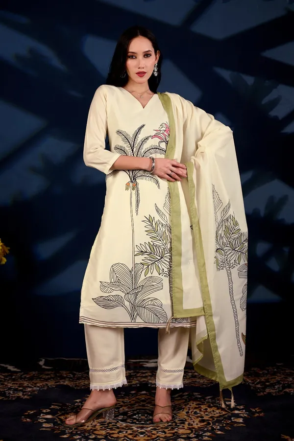 Ivory_Botanica_Printed_3_Piece_Suit_Set